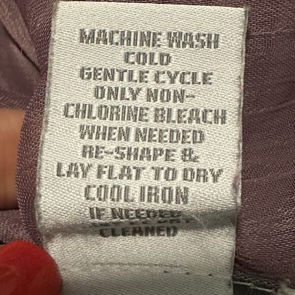 Soft Surroundings Women Small Tamara Tunic Top Knit Long Sleeve Purple - Picture 7 of 9